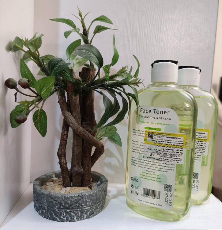 تونر پاک کننده صورت مخصوص پوست چرب و مختلط