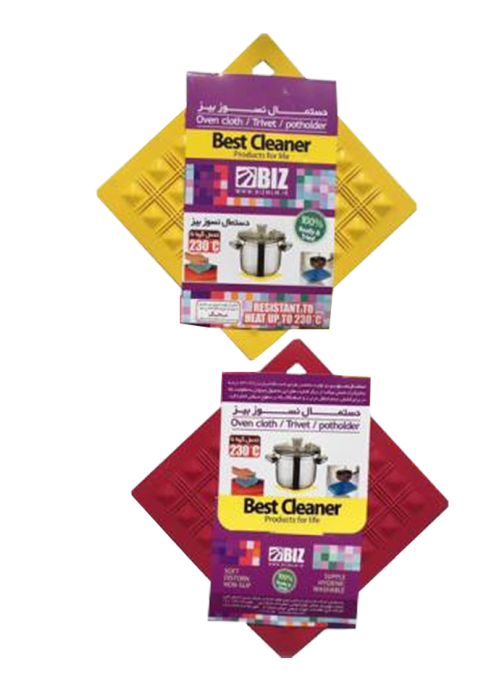 پگ دو عددی دستمال نسوز بیز