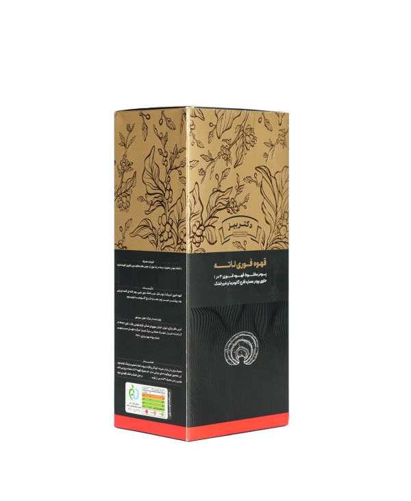 کافه لاته با قارچ گانودرما 20 عددی