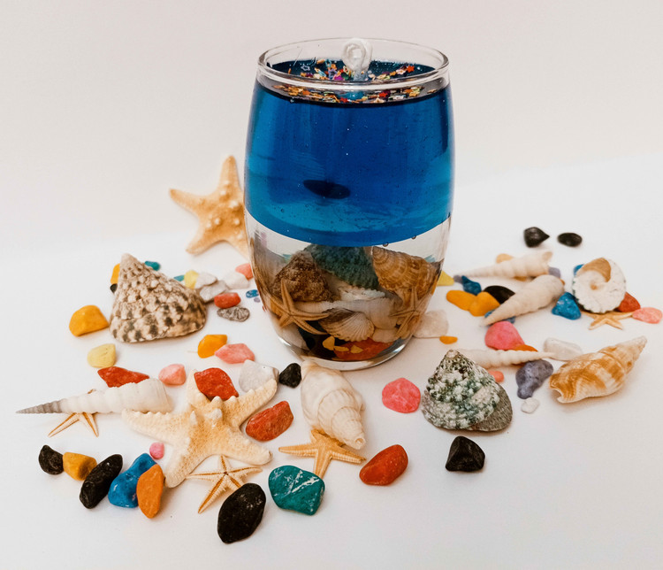 شمع ژله ای دریایی