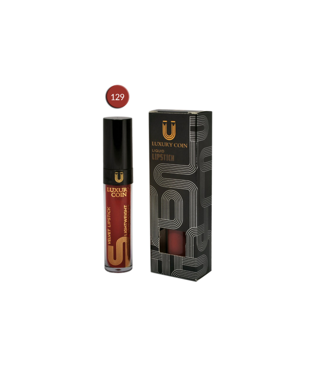 رژلب مایع لاکچری کوین ۱۲۹