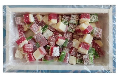 لوکوم هندوانه و انار 450 گرمی