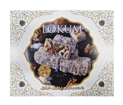 لوکوم گردویی 440 گرمی